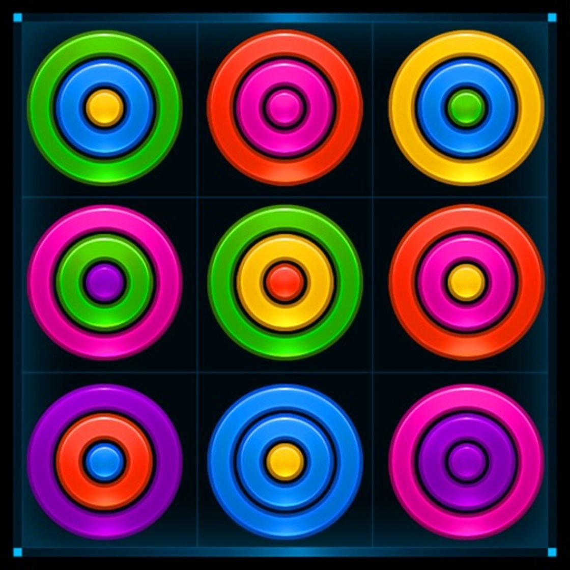 App Glow Rings Puzzle