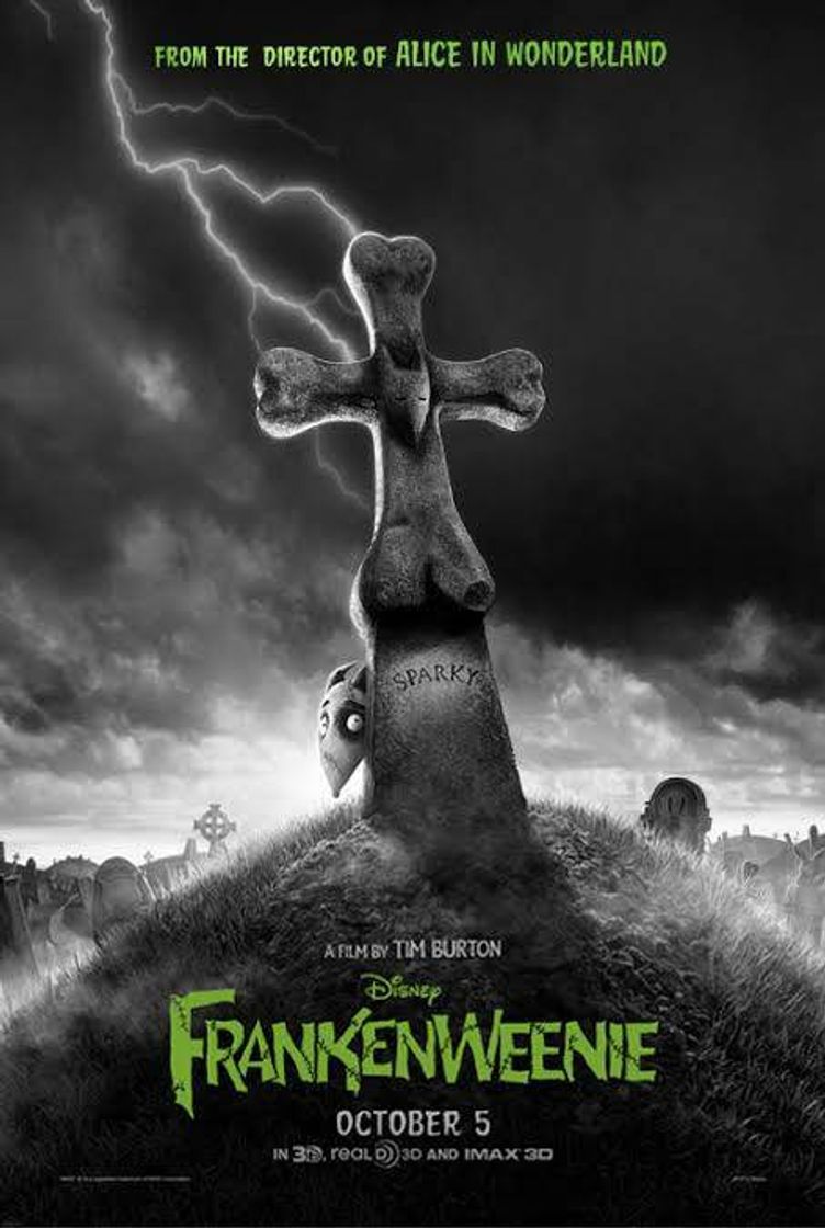 Película Frankenweenie