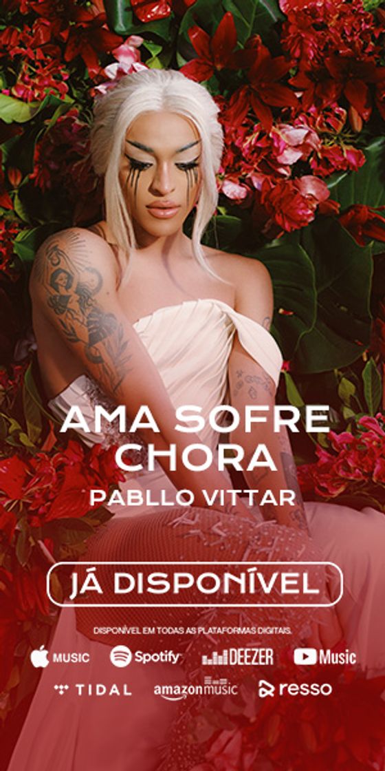 Canción Pabllo Vittar - Ama Sofre Chora (Official Music Video) - YouTube