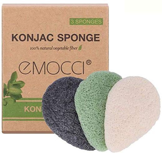 Espoja orgánica de konjac para baño suave y cuidado del cuerpo