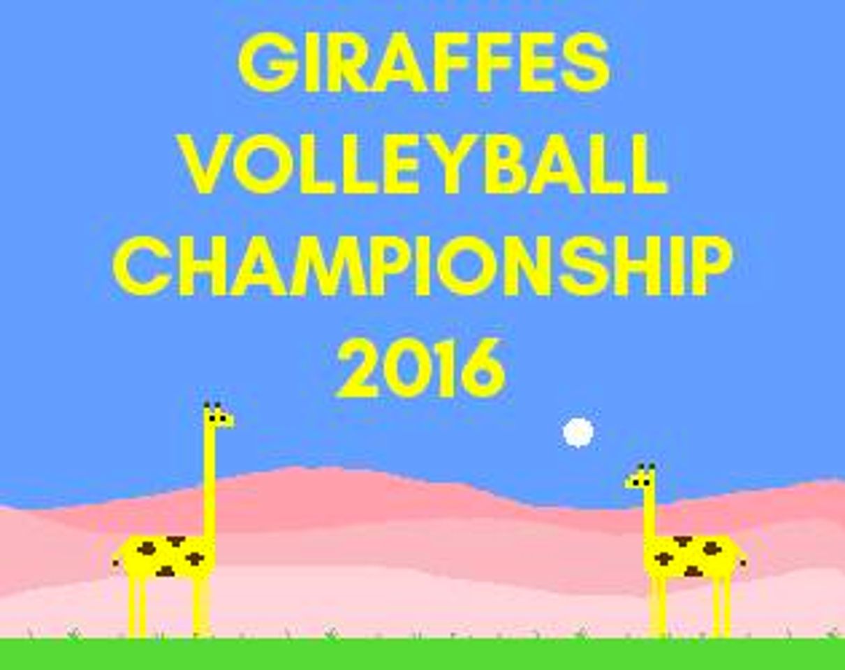 Videojuegos Giraffes Volleyball Championship 2016 | Computer