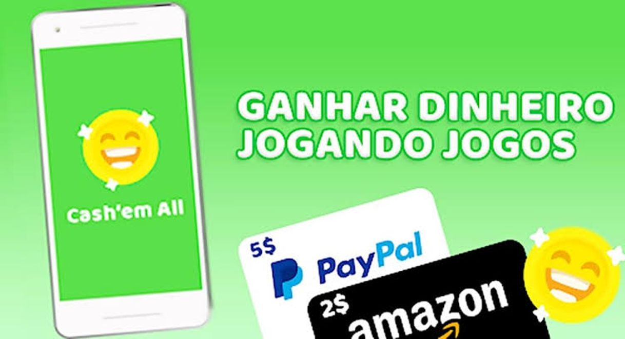 App Cash' em All - Ganhar dinheiro jogando - Renda extra