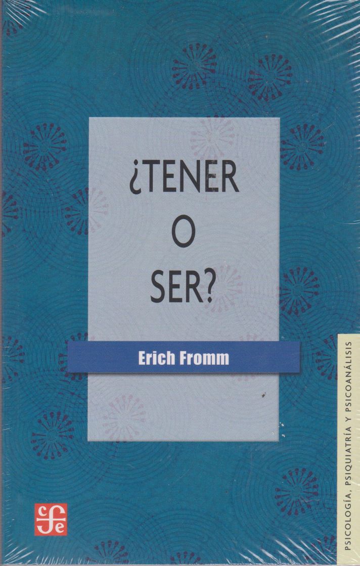 Book ¿tener o ser?