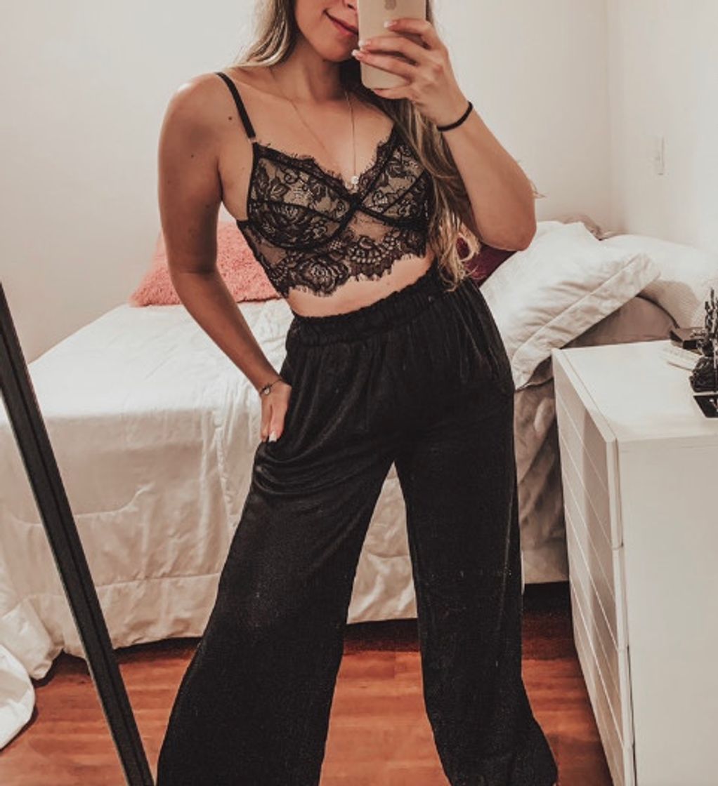 Moda Cropped Renda Vitória