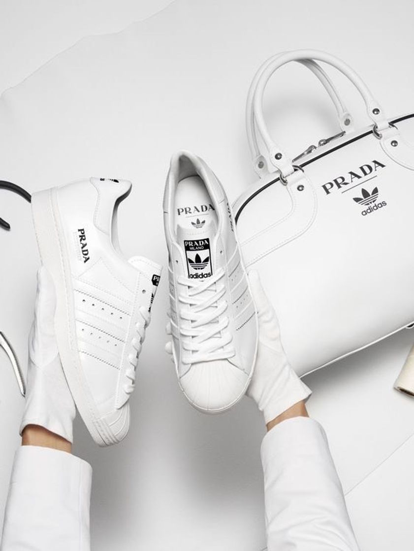 Moda Adidas superstar Prada ✨