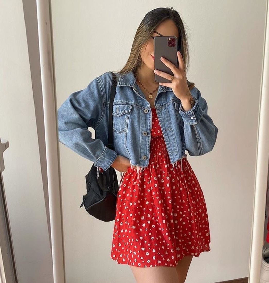 Fashion Vestidinho vermelho verão ✨