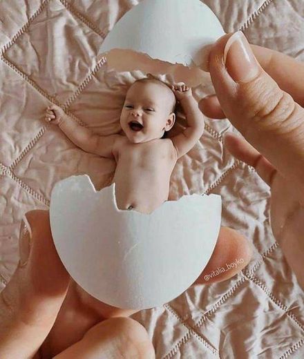 Fotos criativas de bebês ☺👶💗
