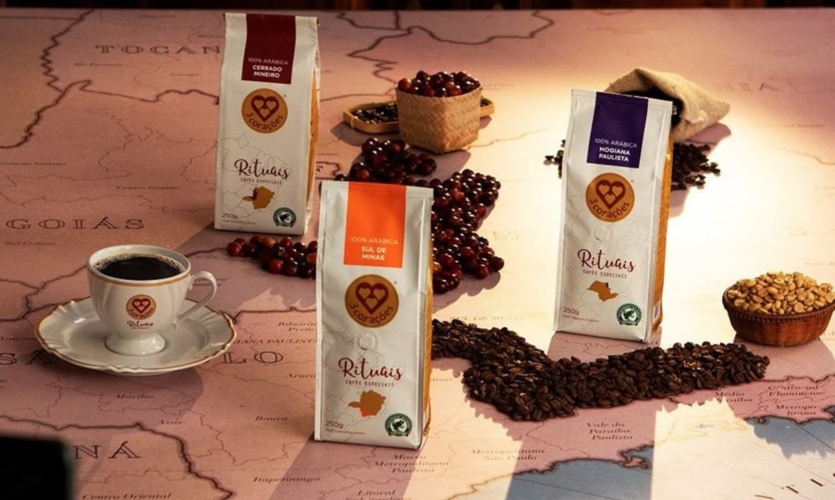 Producto Cafés especiais 3 corações 