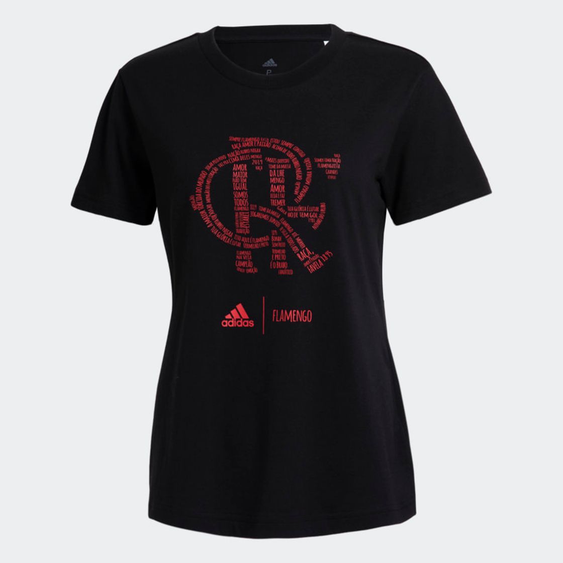 Moda CAMISETA PAIXÃO RUBRO NEGRA CRF - Preto adidas | adidas ...