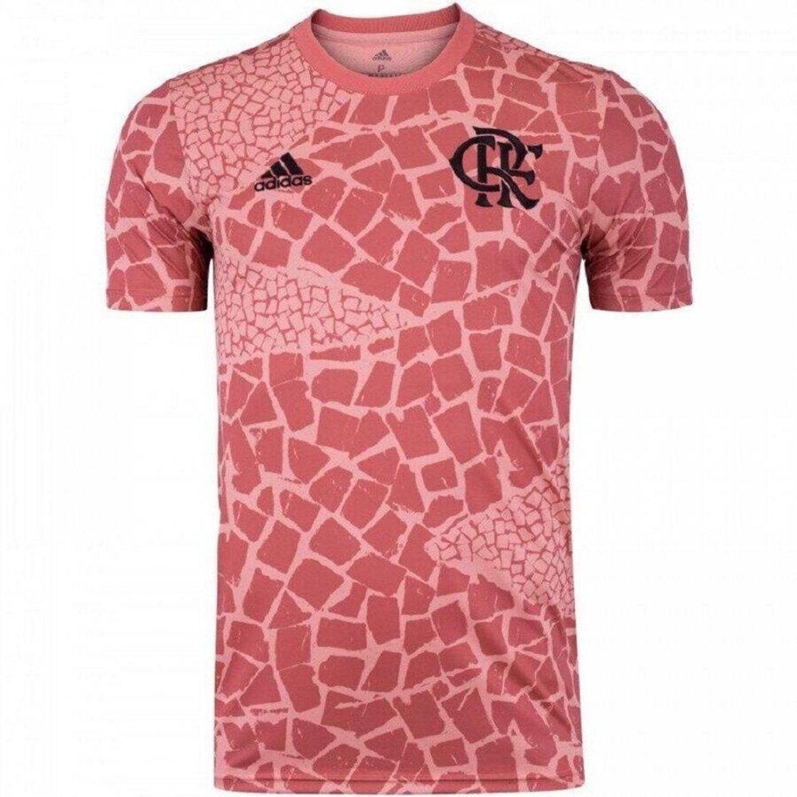 Moda Camisa Pré-Jogo CR Flamengo - Rosa adidas | adidas Brasil