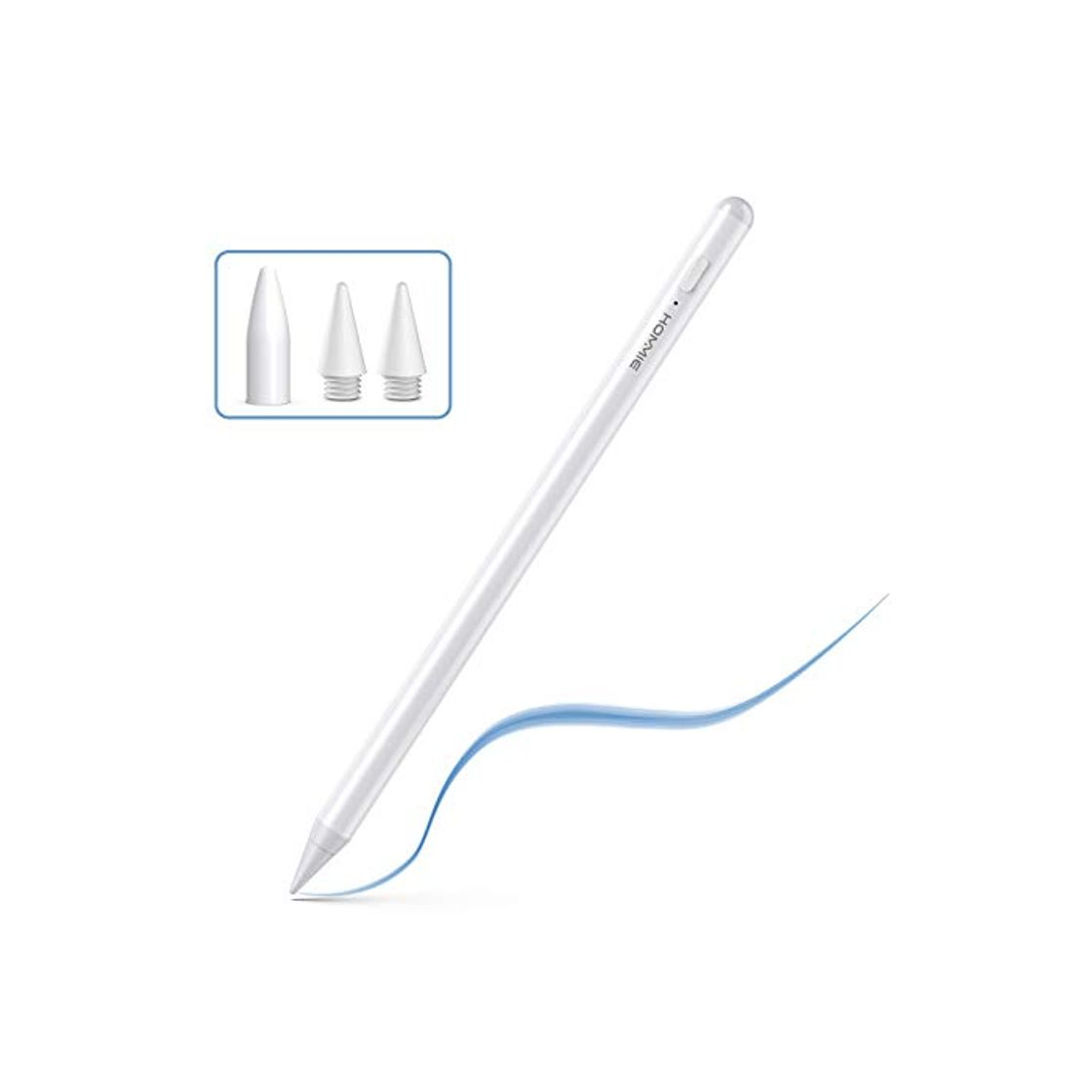 Social Hommie Lápiz para Pantalla Táctil, 1.0mm Apple Pen para iPad 2018