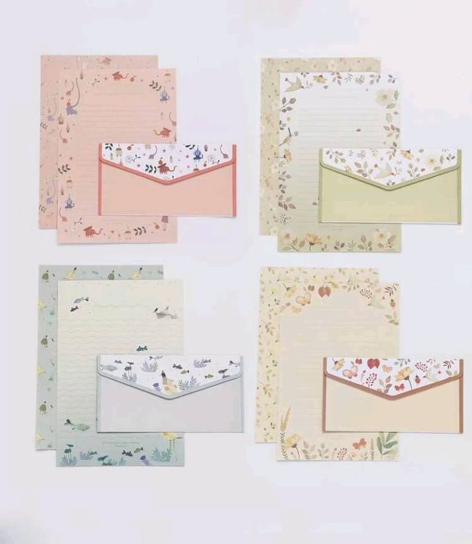 Social Papel de carta e envelopes 