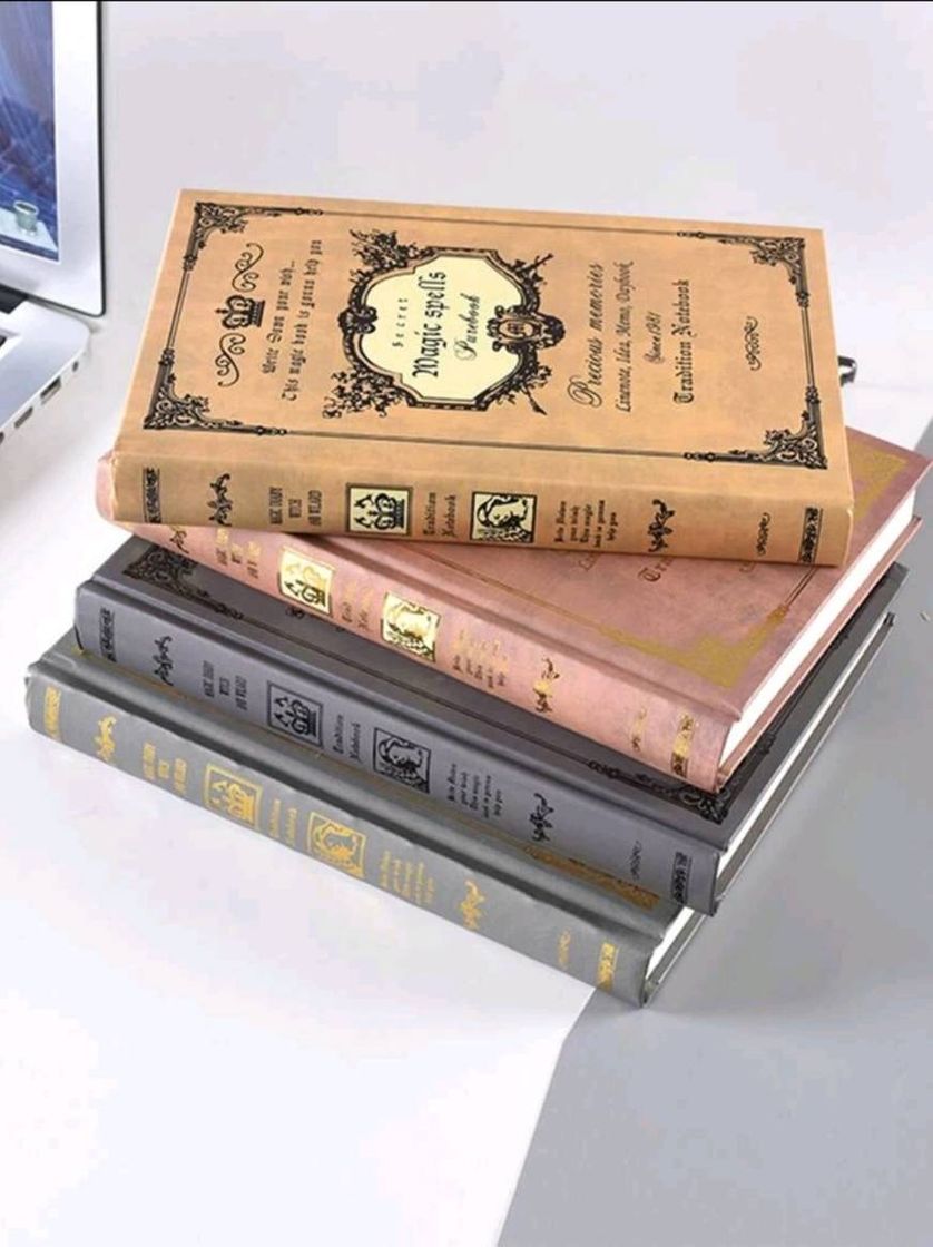 Social Caderno com cara de livro antigo