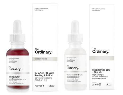 The Ordinary (Peeling Solution y Niacinamide) 