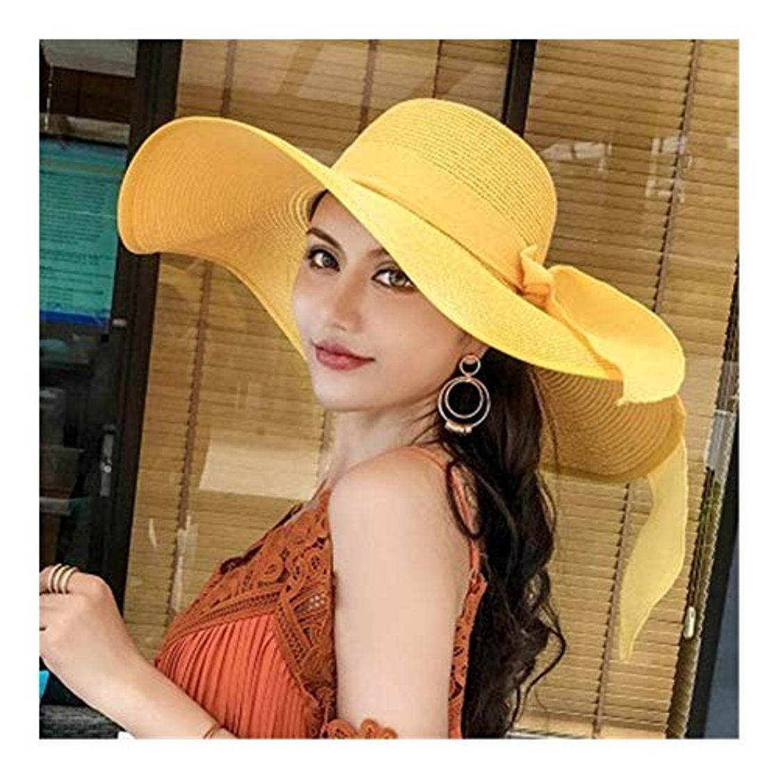 Moda XIAOXINGXING Señoras Sombreros De Verano con Arco Nueva Marca Sombreros De Paja