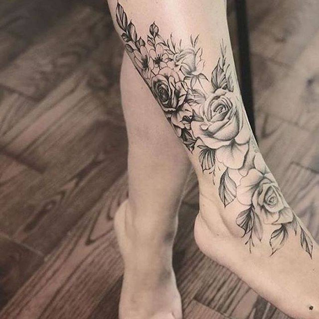 Fashion Tattoo de flores 🌸🌻🌹