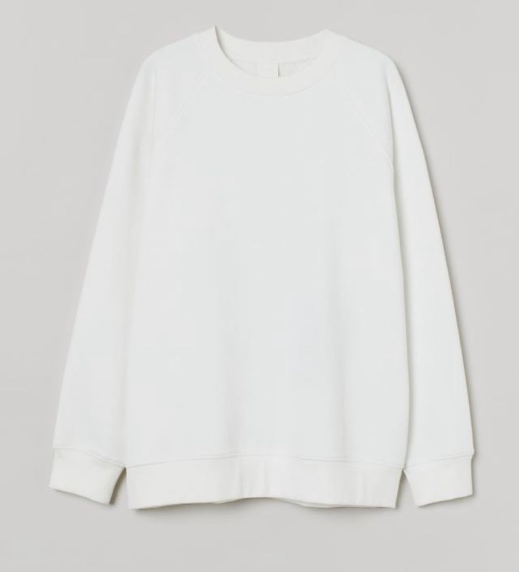 Moda Camisola sweat - Creme - SENHORA