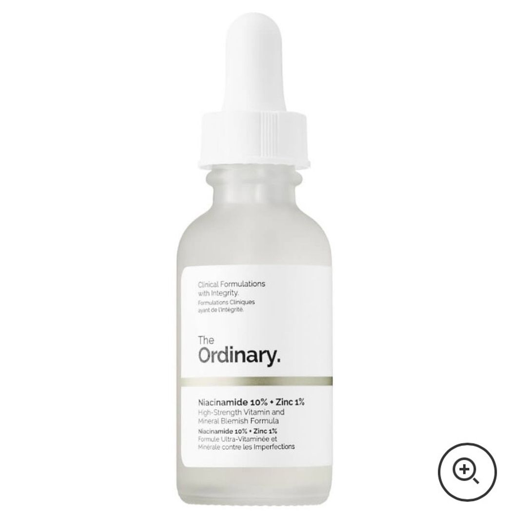 Fashion Sérum de 10% de niacinamida + 1% de zinco da The Ordinary