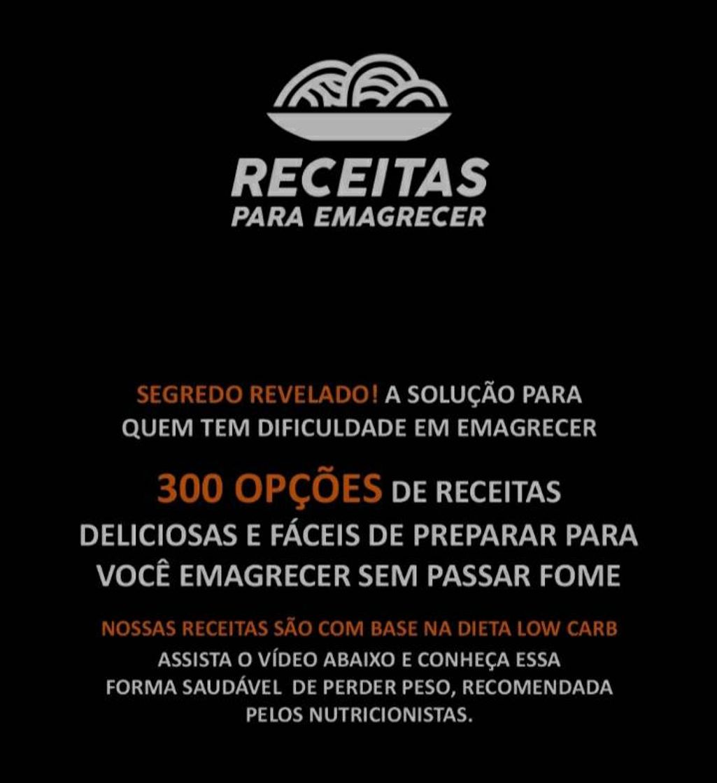 Product Receitas para quem quer emagrecer