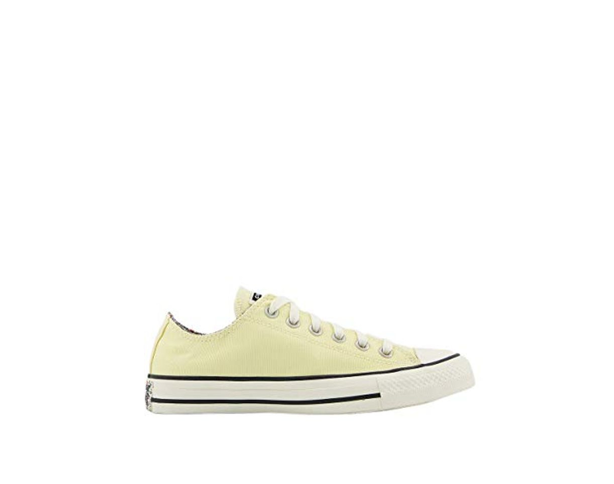 Moda Converse All Star Low Naples Yellow Egret Multi Floral Exclusive - Zapatillas