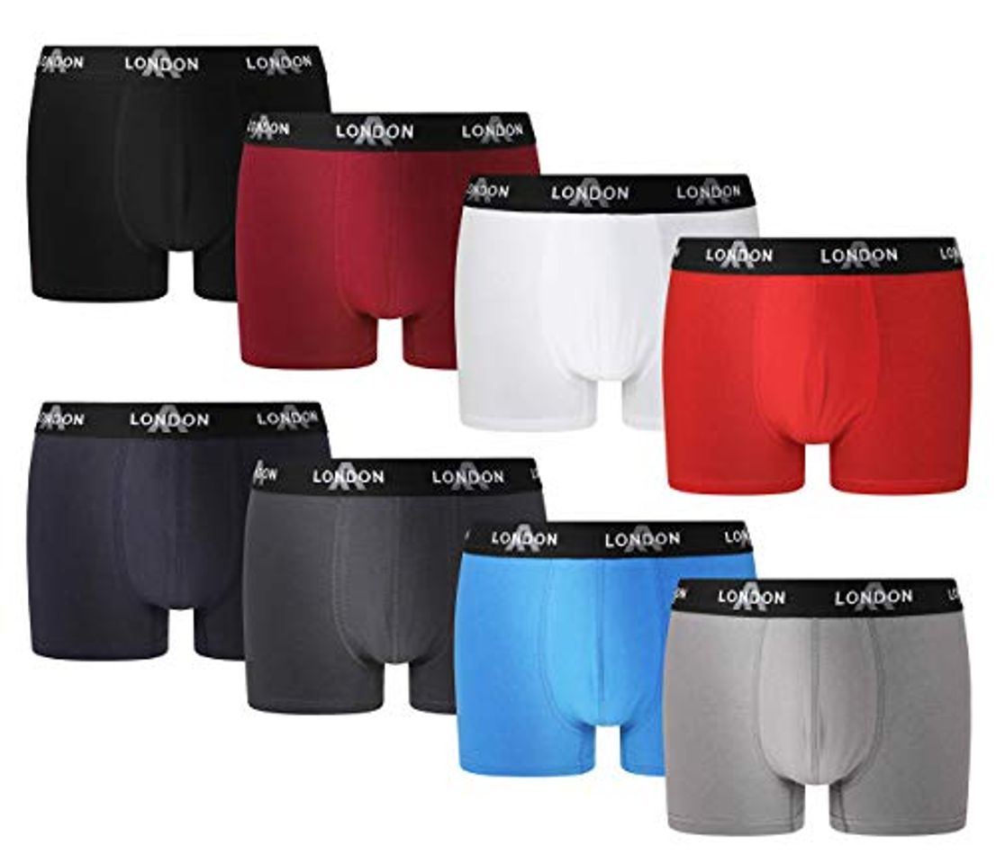 Social FM London Fitted Boxer, Multicolor
