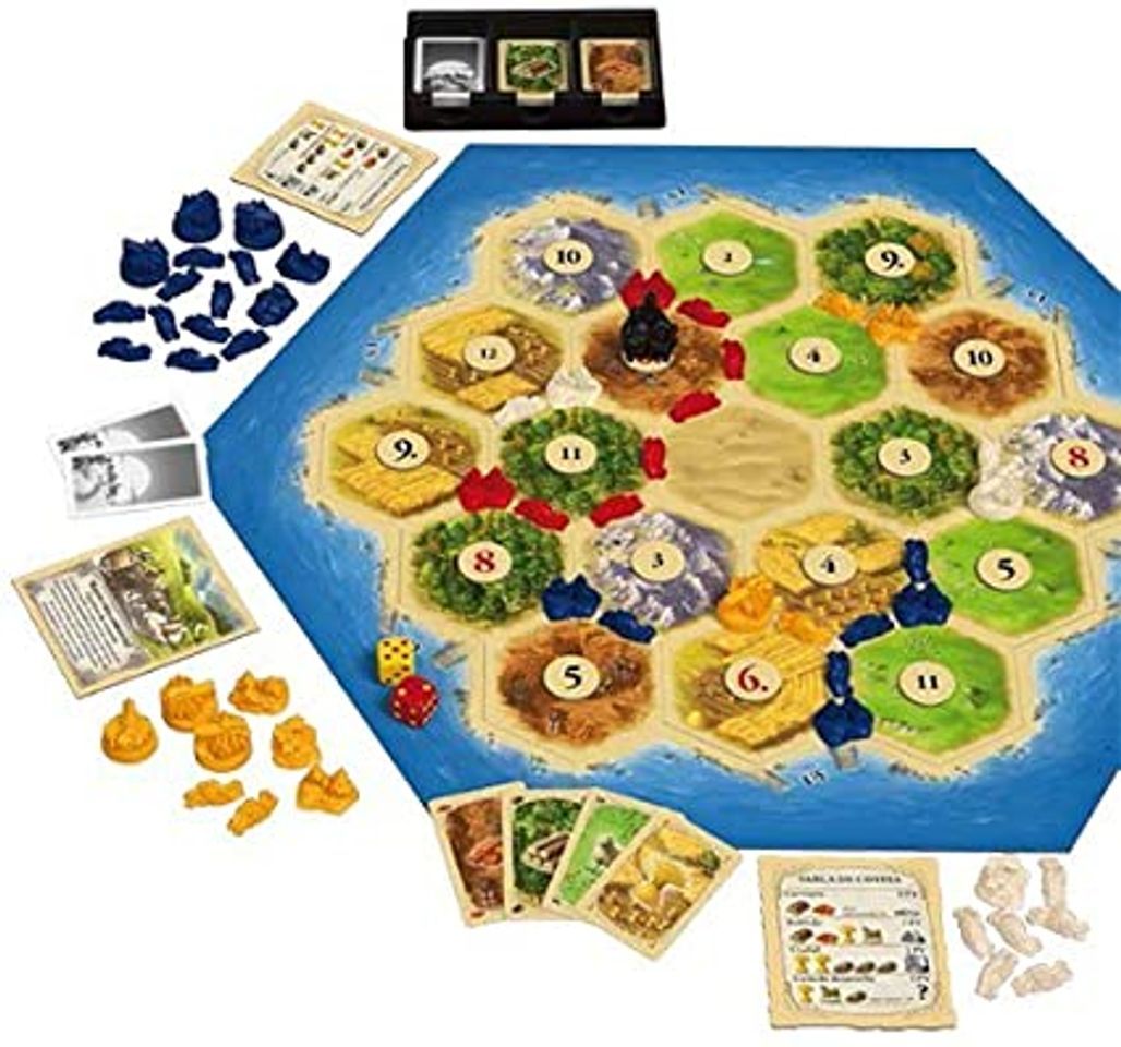 Moda Devir - Catan, juego de mesa - Idioma castellano (BGCATAN ...