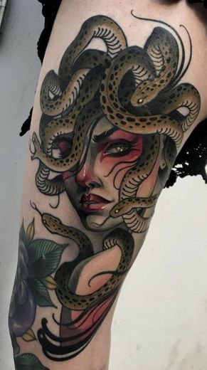 Tattoo medusa