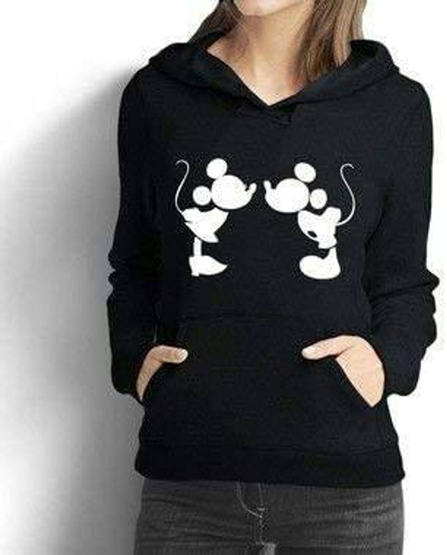 Moda Moletom Feminino Mickey Minnie