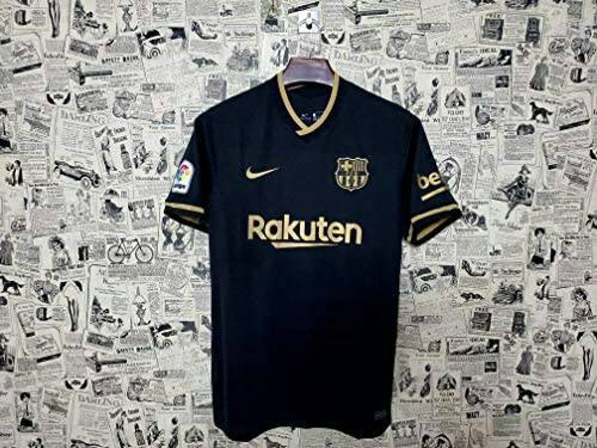 Fashion Camisa Barcelona Preta 2020/21