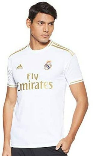 Camisa Real Madrid branca e dourado