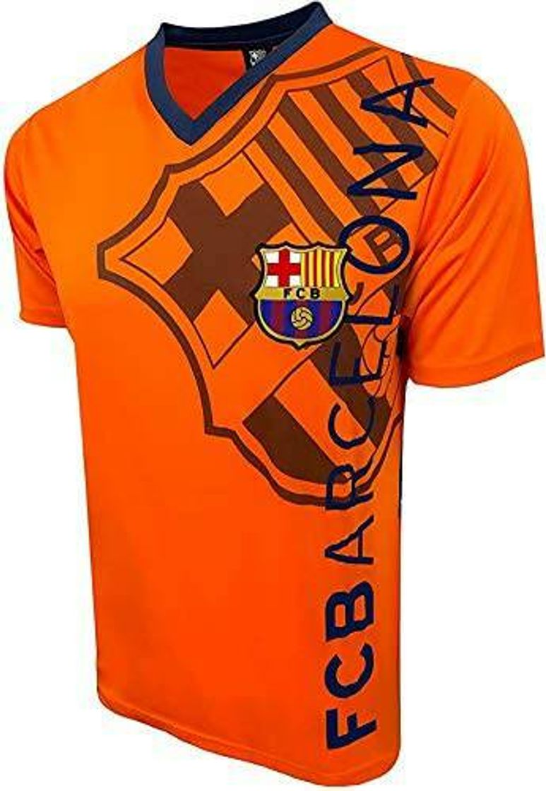 Fashion CAMISA BARCELONA LARANJA COM PRETO