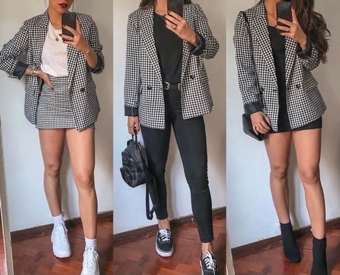 Moda 1 peças 3 look