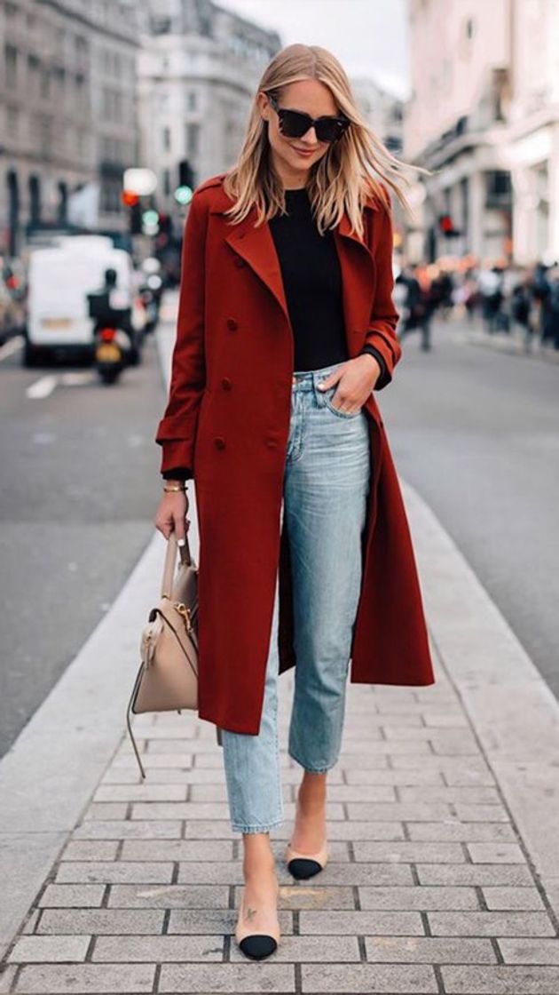 Moda Red coat🧥