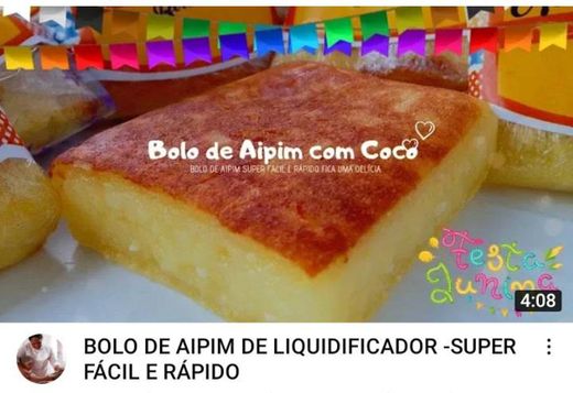 Bolo de Aipim