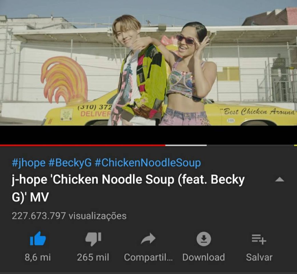 Fashion j-hope 'Chicken Noodle Soup (feat. Becky G)' MV - YouTube