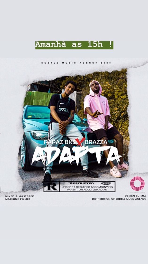 Music Papaz Bks X Brazza - Adapta (Subtle Music Agency)