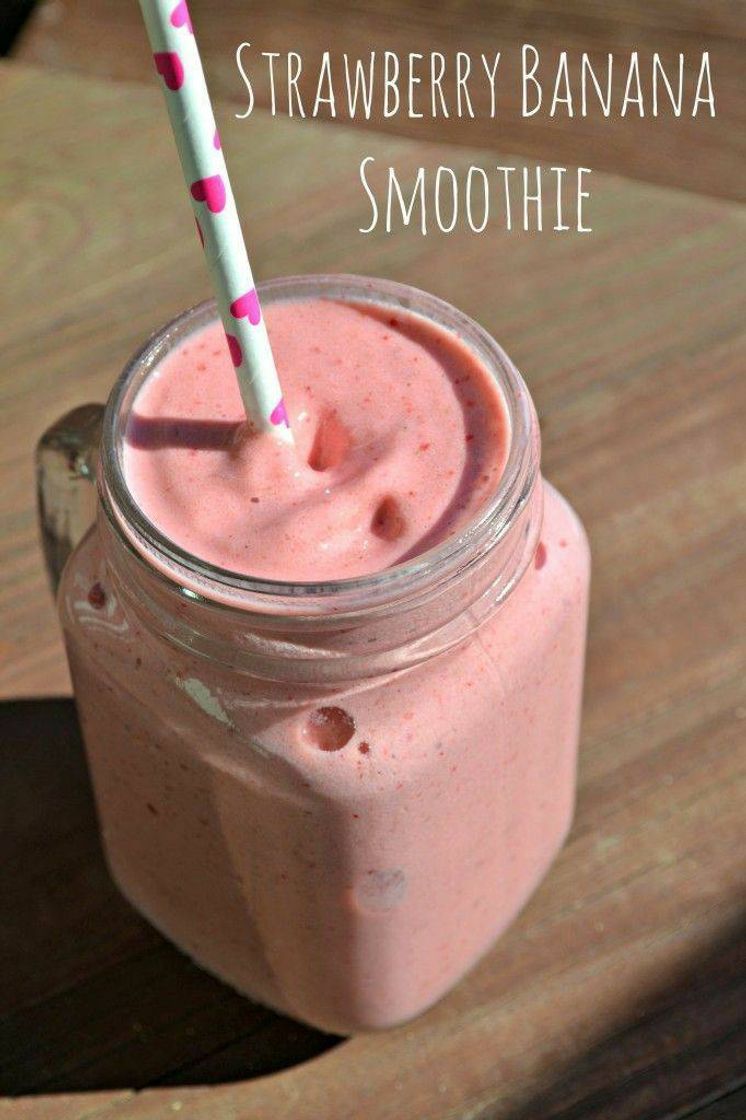 Fashion STRAWBERRY BANANA SMOOTHIES