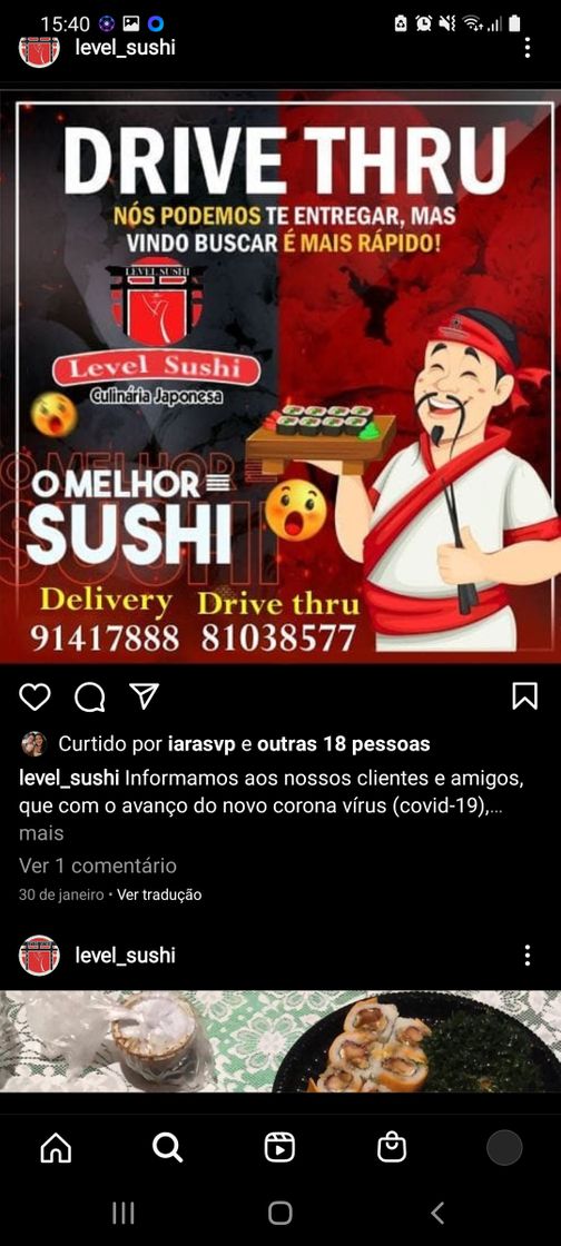 Fashion Bom ambiente e ótimo sushi