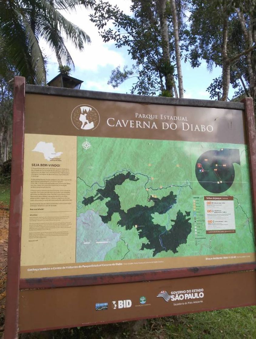 Lugar Parque Estadual Caverna do Diabo