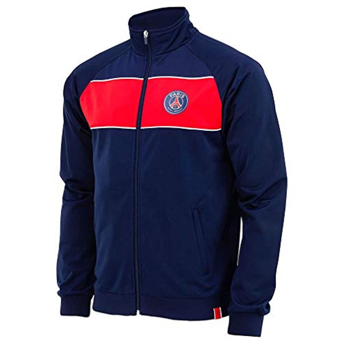 Fashion PSG - Chaqueta deportiva oficial del Paris Saint-Germain para hombre, color azul,