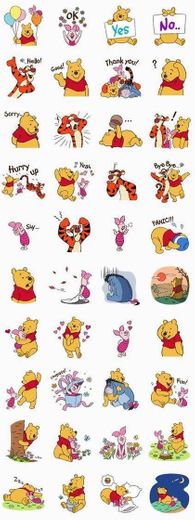 Sticker pooh