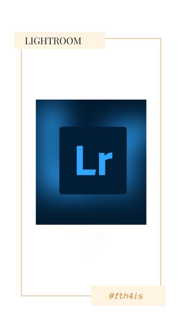 App Adobe Lightroom Photo Editor