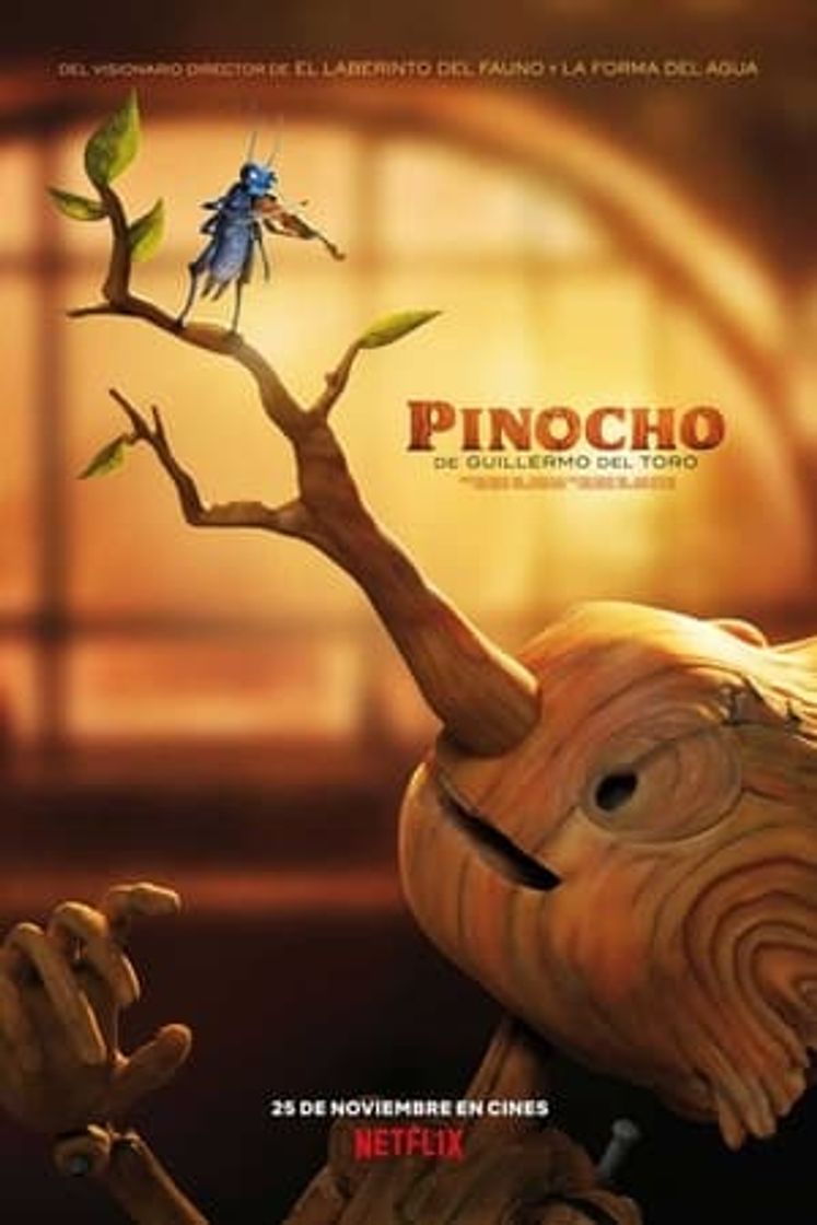 Película Pinocho de Guillermo del Toro