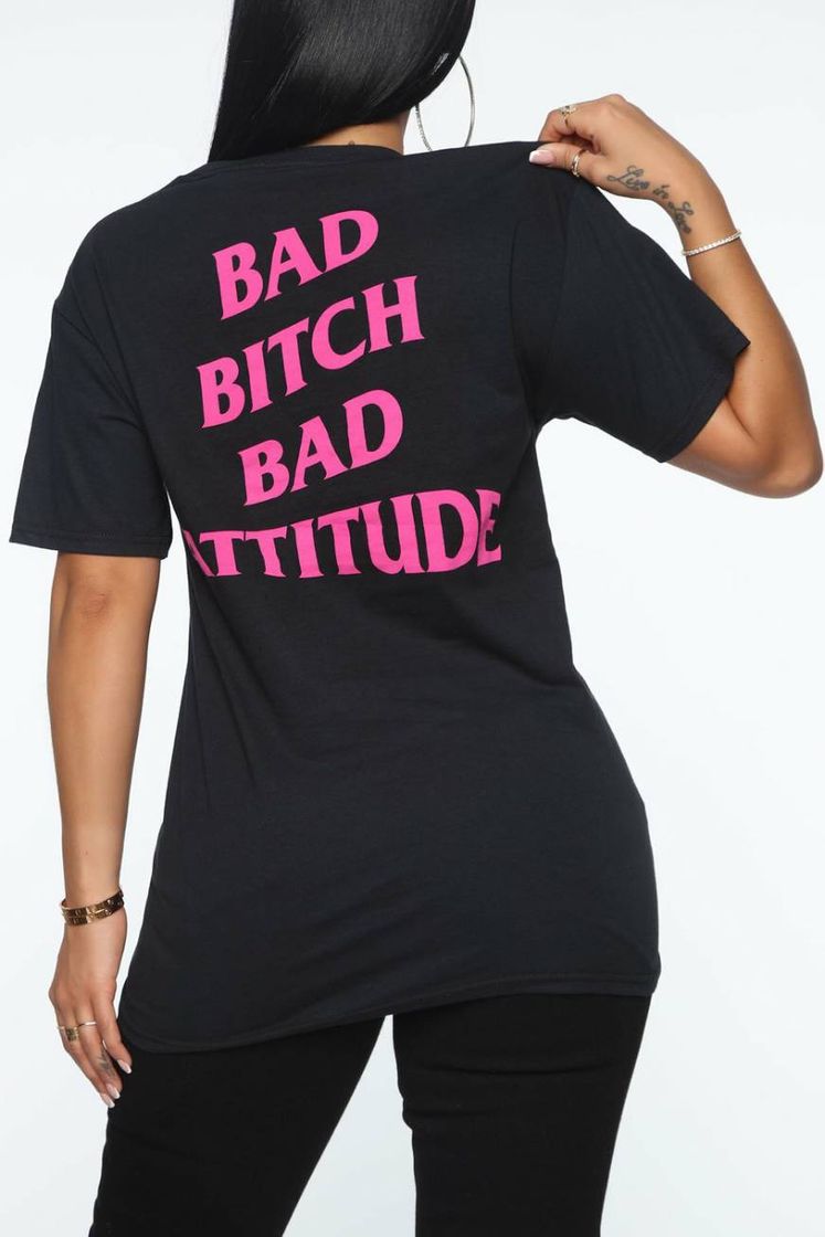 Moda Bad Bitch Tunic Top