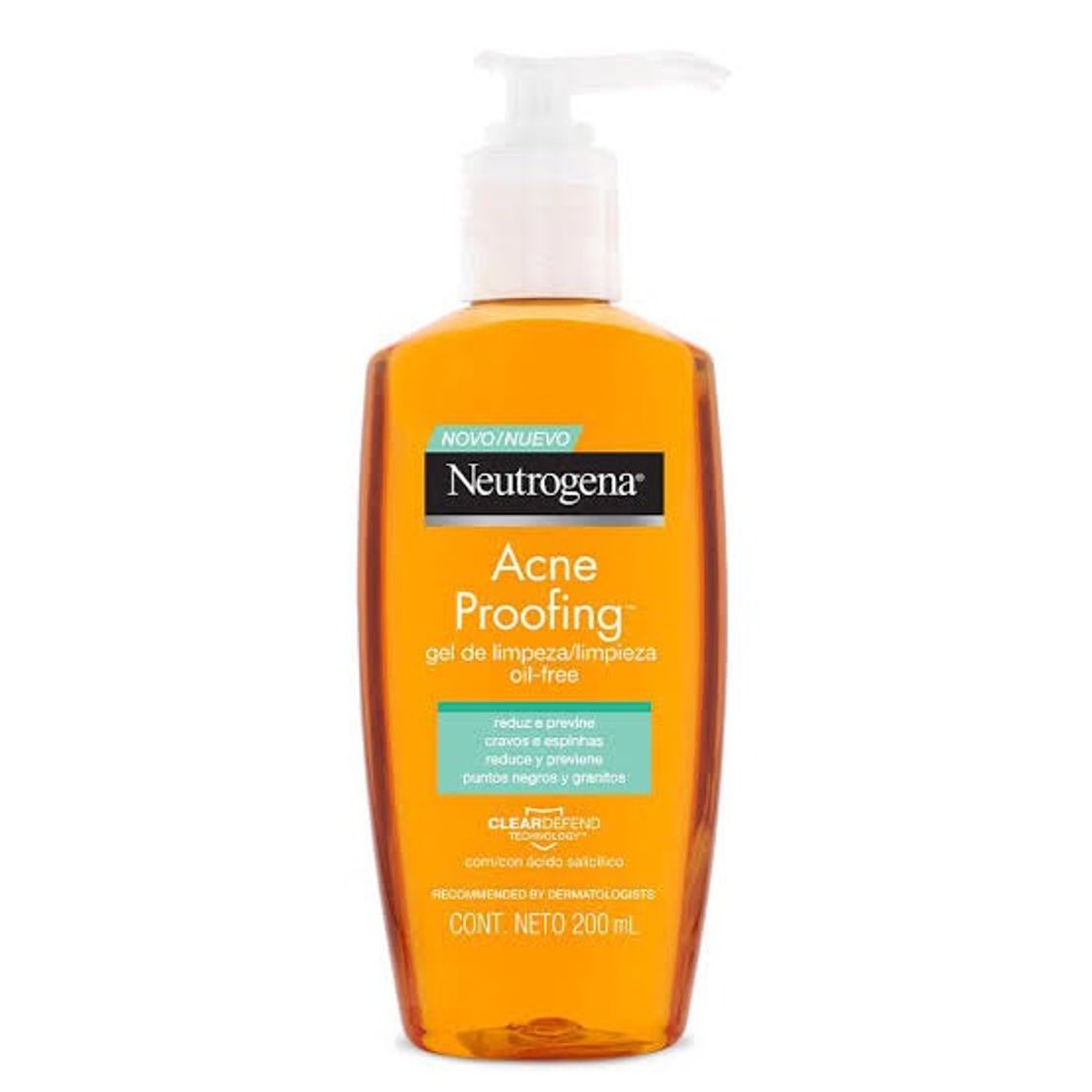 Moda Gel de Limpeza Neutrogena Acne Proofing 200ml | Droga Raia