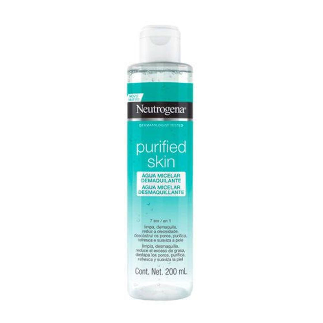 Fashion Água Micelar Demaquilante Neutrogena Purified Skin 200ml 