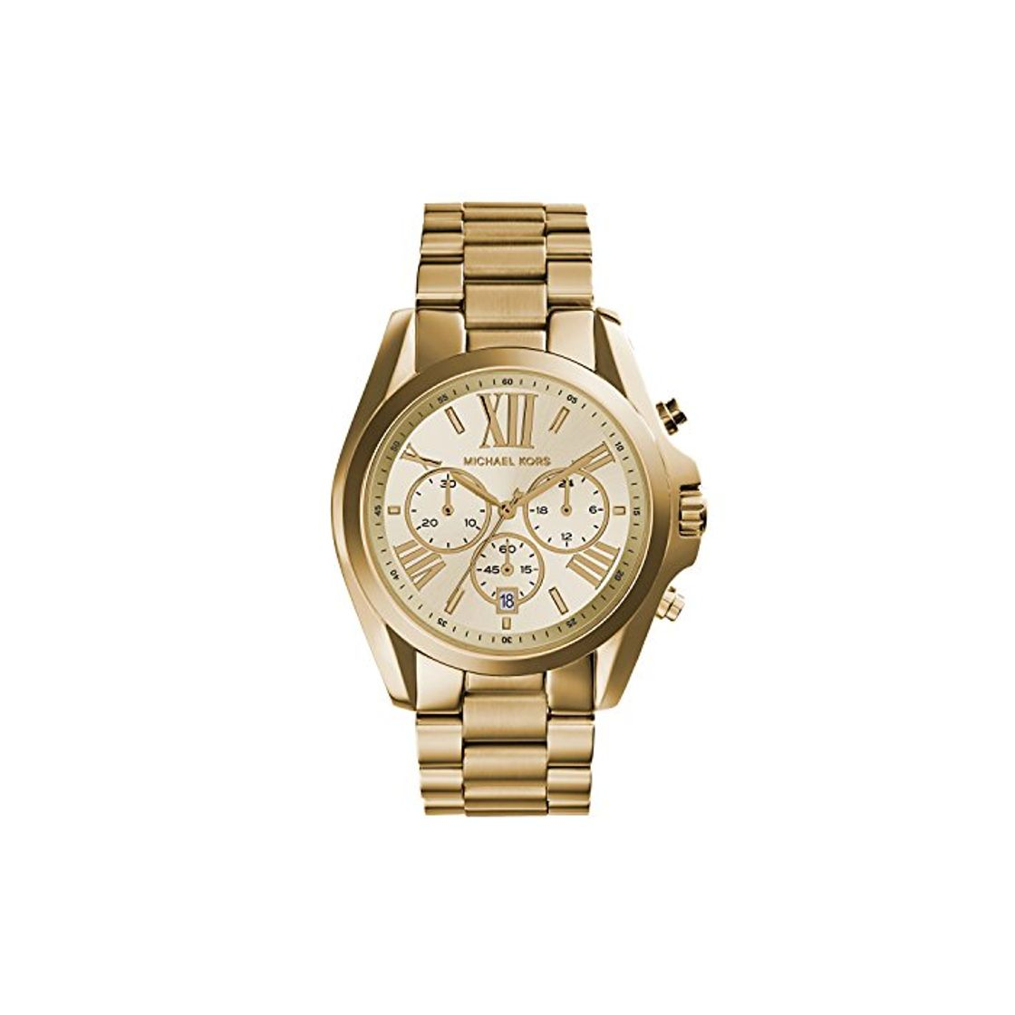 Fashion Michael Kors Reloj analogico para Mujer de Cuarzo con Correa en Acero