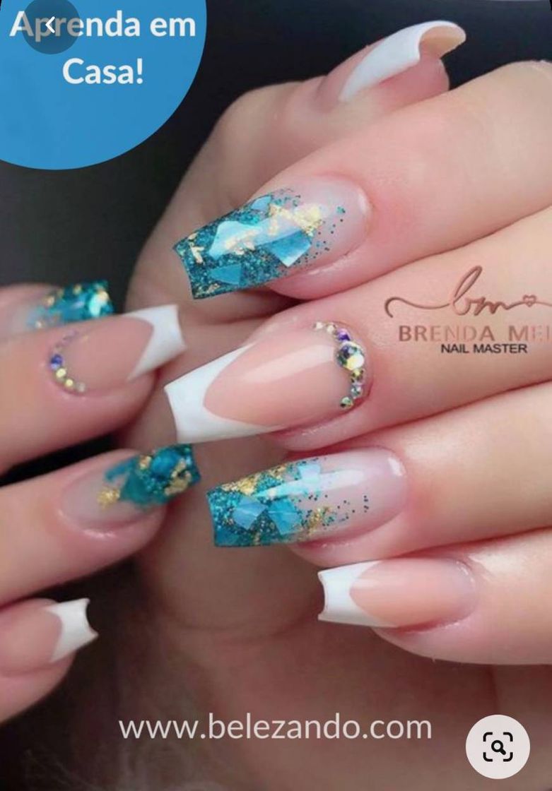 Moda Referência de decoração de unhas