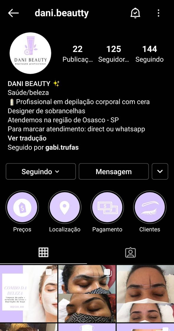 Producto Depilação Dani Beautty