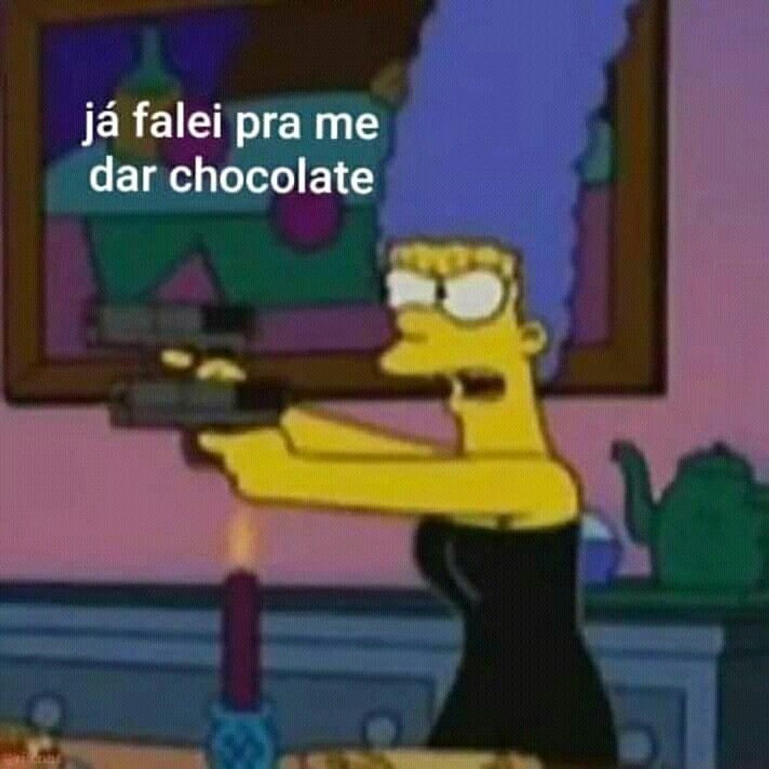 Social Metadinha Marge (Os Simpsons)